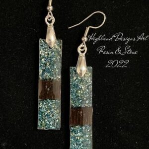 Resin & Stone Earrings